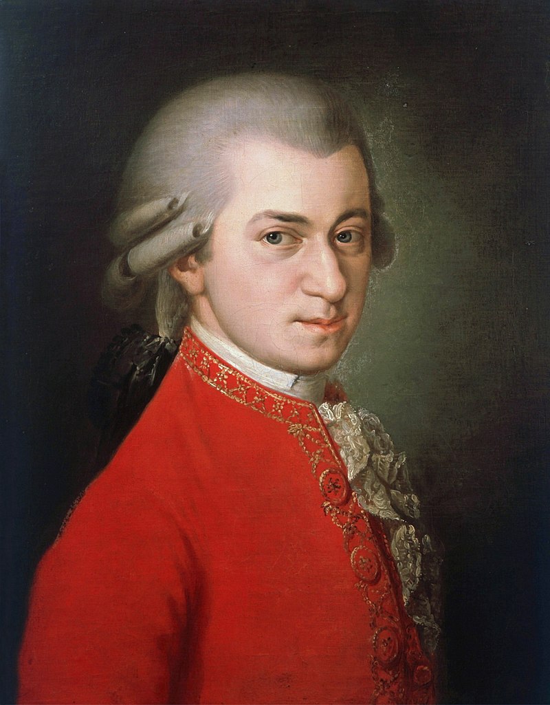 Peinture de Mozart