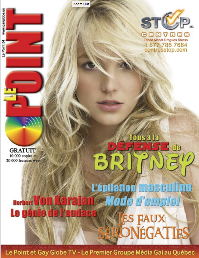 Couverture Britney Spears