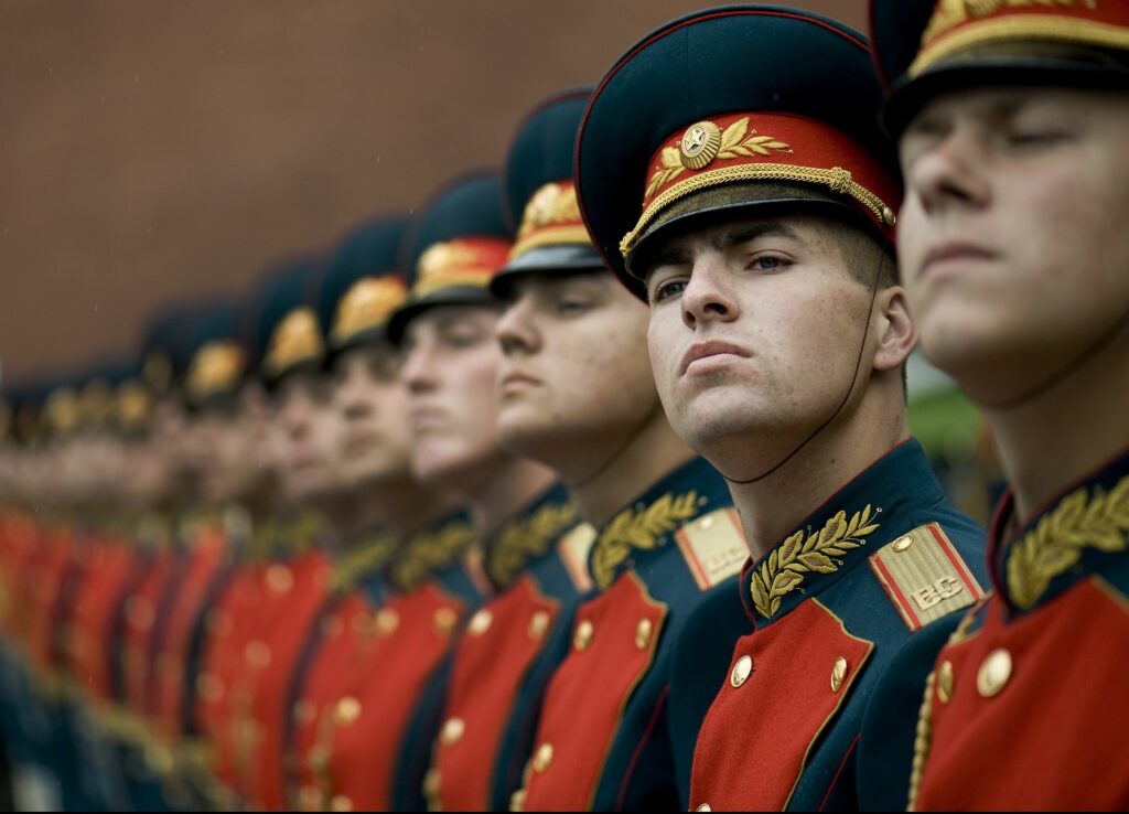 Photo de soldats russes