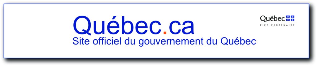 Bandeau Gouvernement du Québec