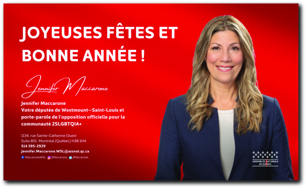 Pub Jennifer Maccarone, Parti libéral du Québec