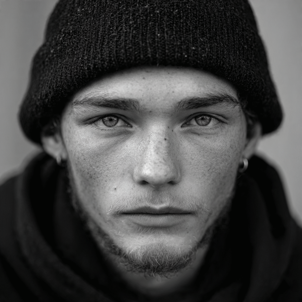 Garçon itinérant