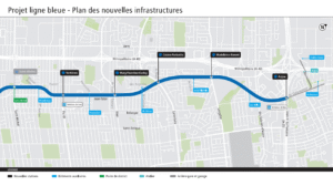 Ligne bleue du métro