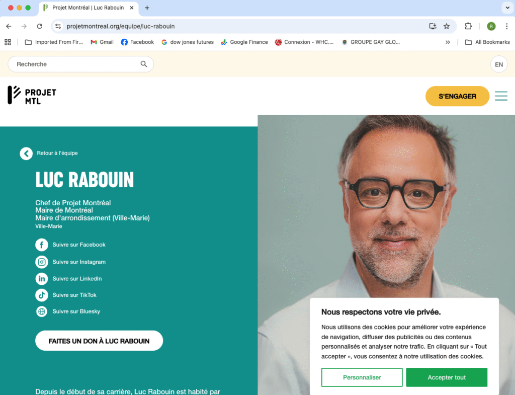 Page Projet Montréal