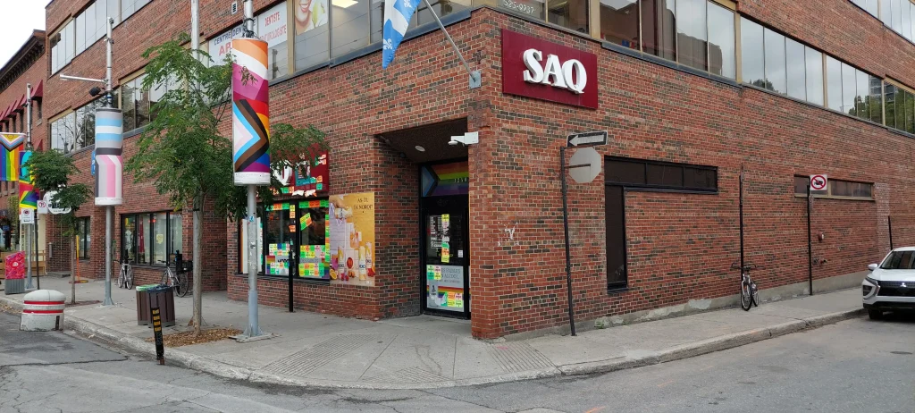 Facade de la SAQ