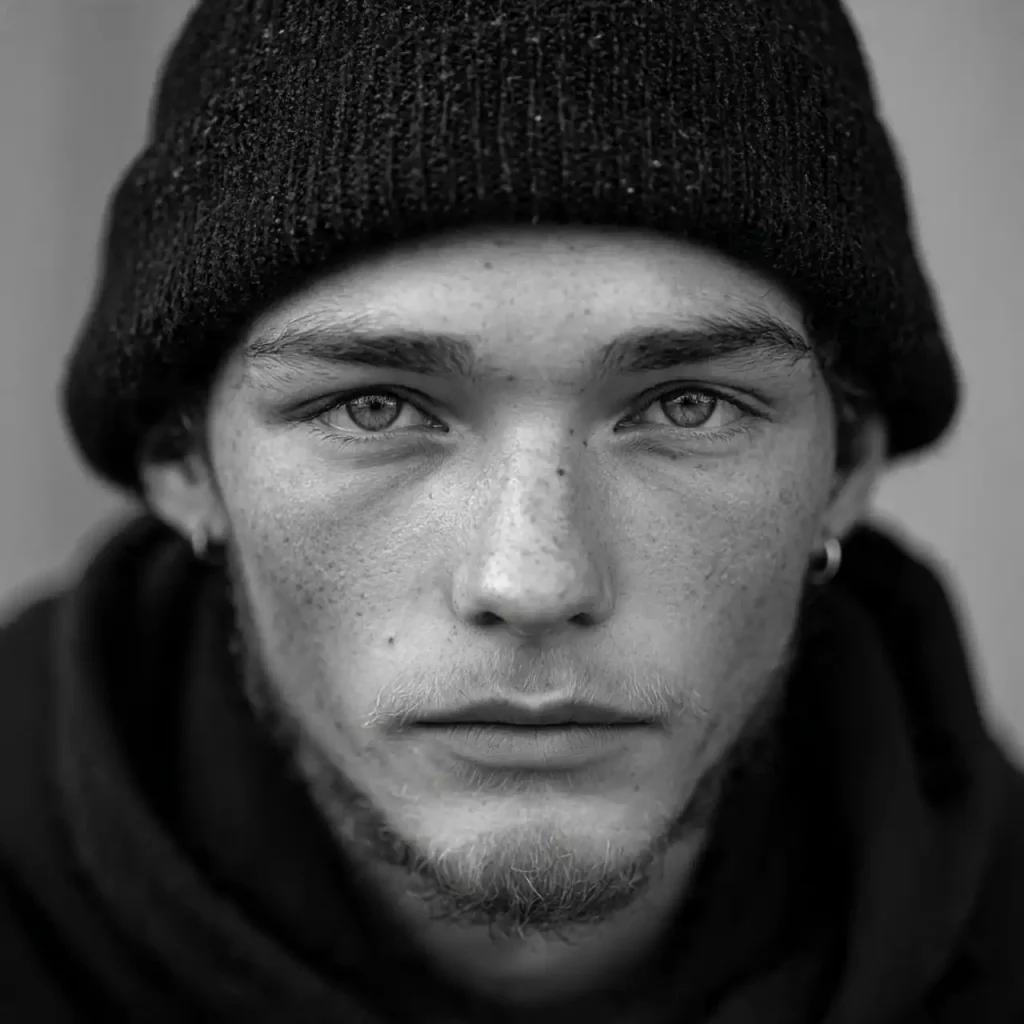 Garçon itinérant