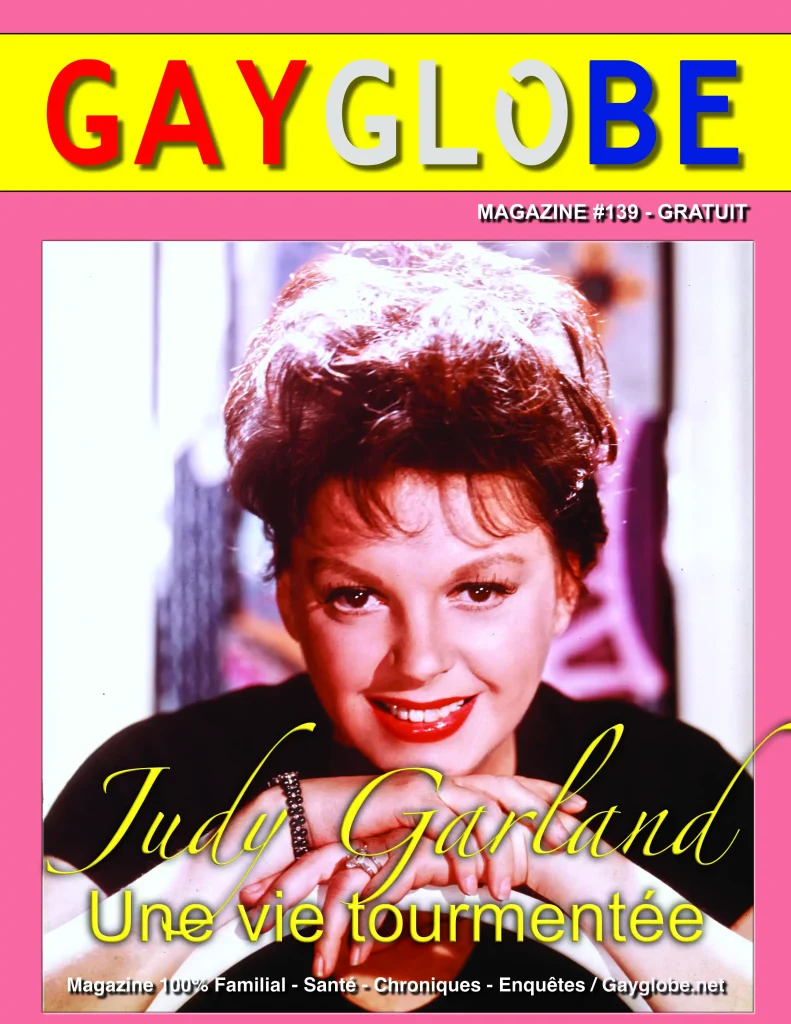 Couverture du Magazine Gay Globe #139 Judy Garland