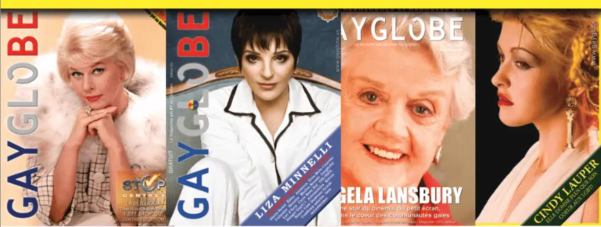 Gay Globe covers
