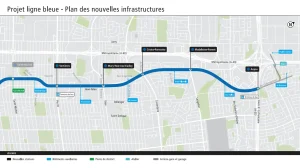 Ligne bleue du métro