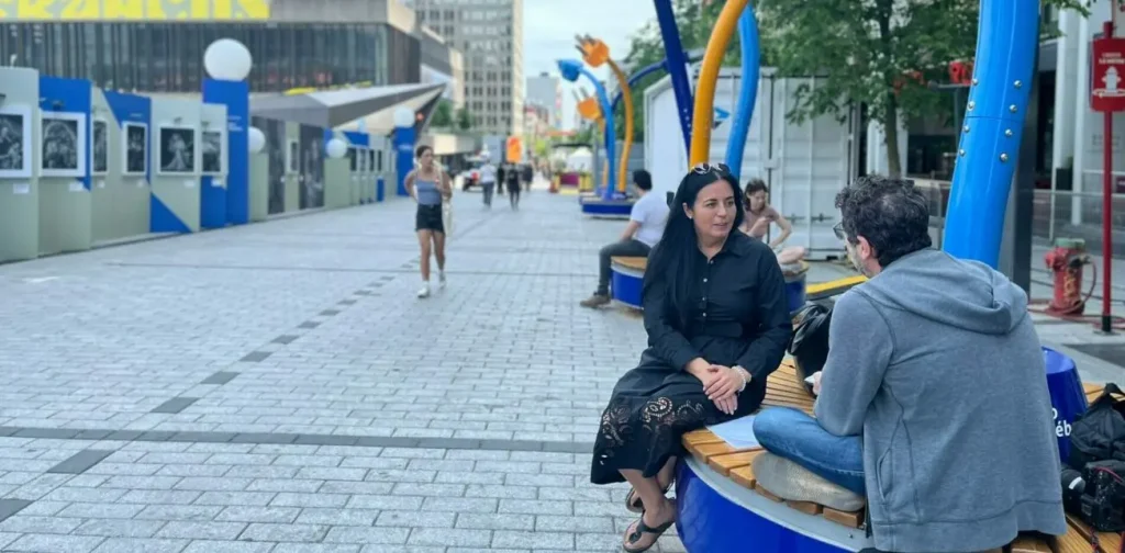 Photo de la candidate