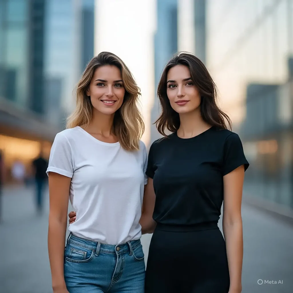 Image de deux femmes