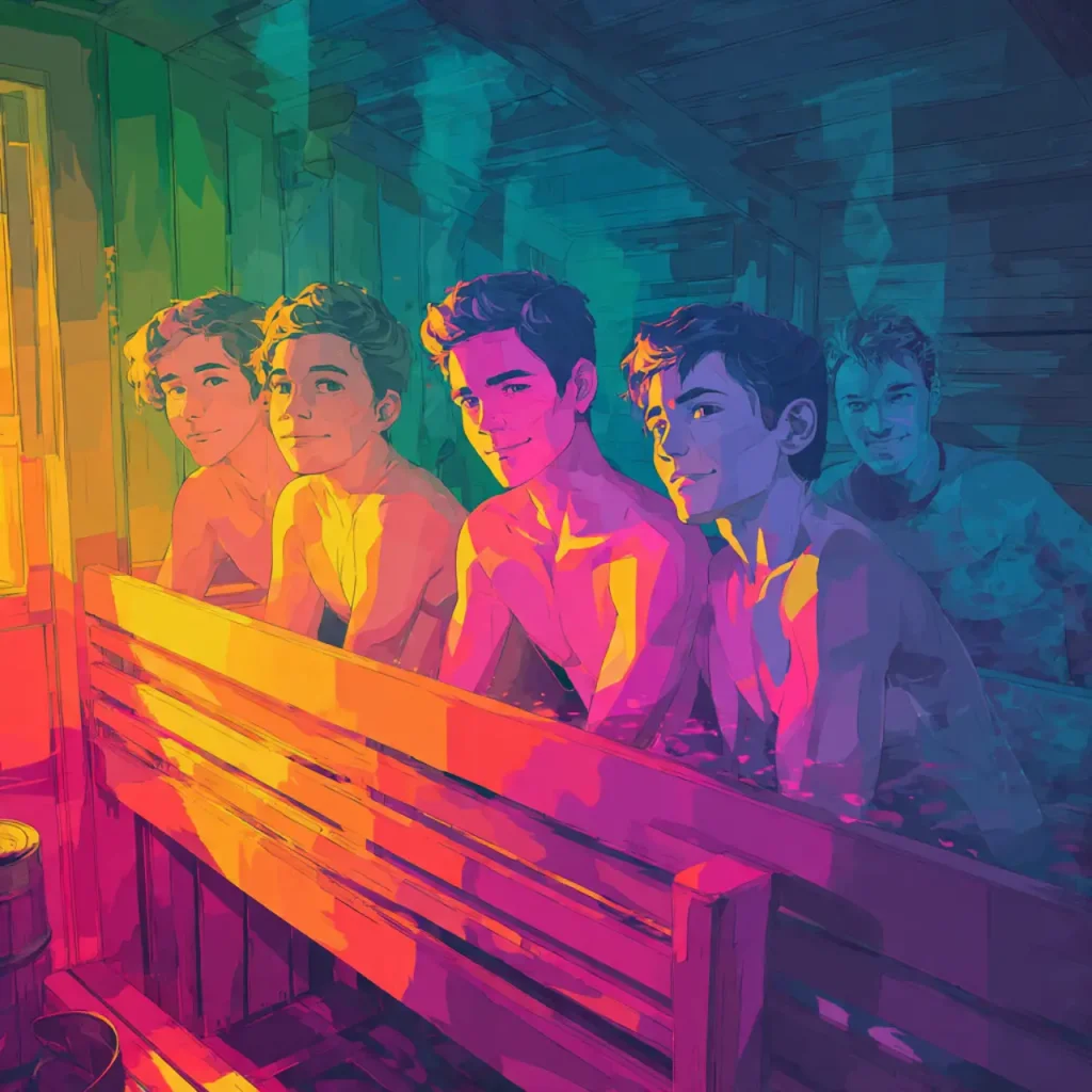 Gay saunas